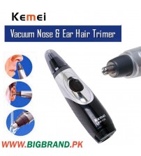 Kemei Vacuum Nose and Ear Hair Trimmer KM-430